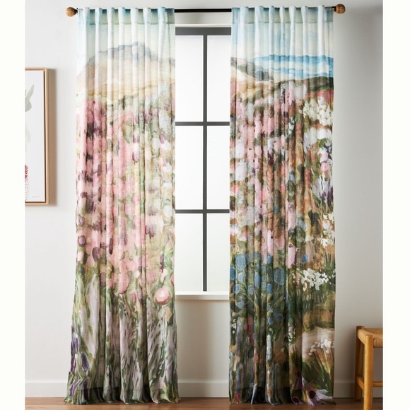 Landscape Curtain Panels Set - Picture 4 of 10